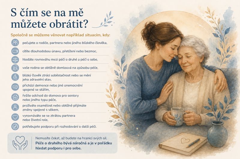 Poradenství při péči o seniory stáří obrázek